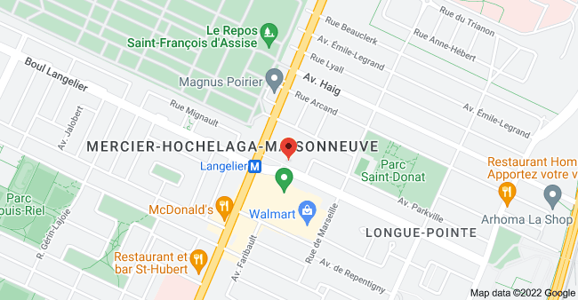 Omega Moving Location - Map data 2022 Google